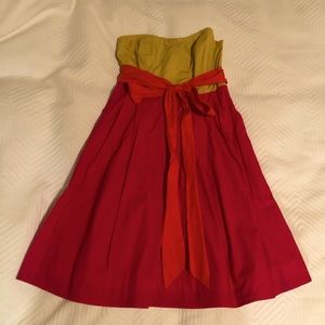 Anthropologie Strapless Dress